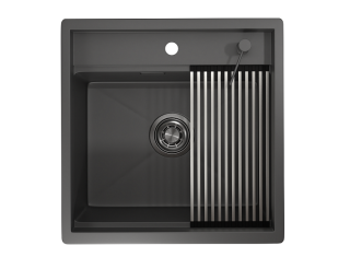 Мойка кухонная Granula 5051, ГРАФИТ МАТОВЫЙ